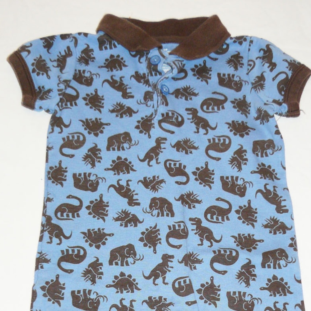 OLD NAVY Baby Boy Jumpsuit, DINOSAUR Print 6-12 mo